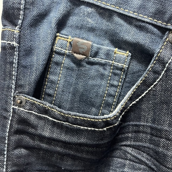 Southpole Jeans Blue‎ Dark Wash Men's Size 36x30 - Picture 2 of 8
